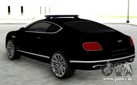 Bentley Continental Police für GTA San Andreas