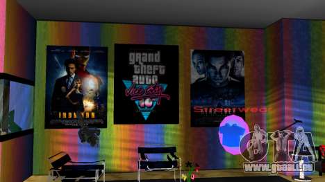 Retextured Hotel Room für GTA Vice City