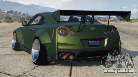 Nissan GT-R Wide Body (R35) Green Pea