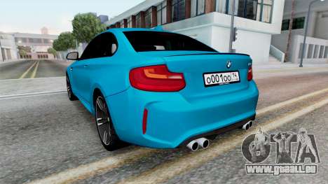 BMW M2 Coupe (F87) pour GTA San Andreas