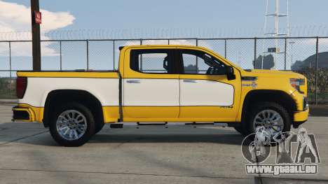 GMC Sierra AT4 Crew Cab Orange Yellow