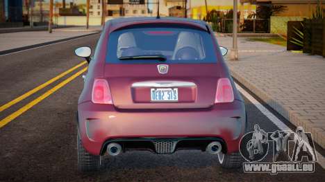 Abarth 500 MrFlash pour GTA San Andreas