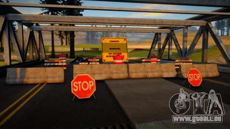 Proper Roadblock Collision pour GTA San Andreas