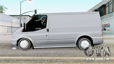 Ford Transit Light Grey pour GTA San Andreas