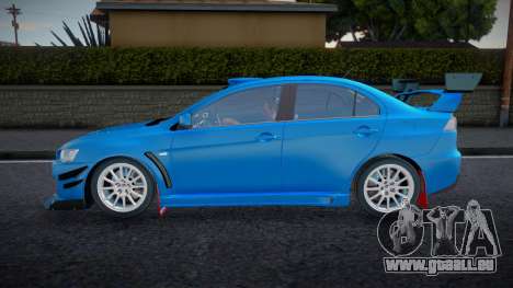 Mitsubishi Lancer Evolution X Jobo für GTA San Andreas