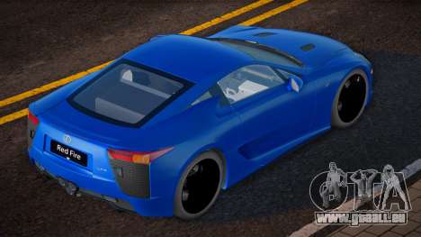 Lexus LFA Blue pour GTA San Andreas