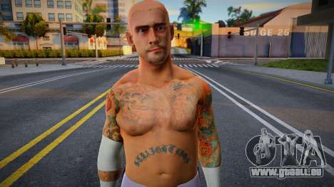 CM Punk Wrestlemania 29 pour GTA San Andreas