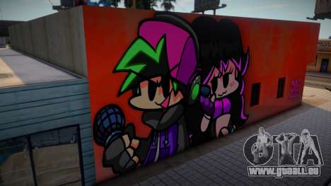 Mural Neo Boyfriend And Neo Girlfriend pour GTA San Andreas