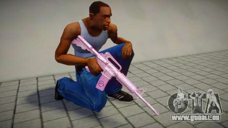 M4 Barbie für GTA San Andreas