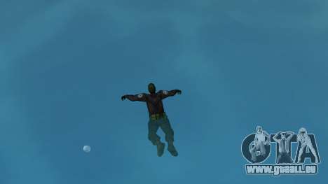 Possibilité de nager avec une nouvelle animation pour GTA Vice City