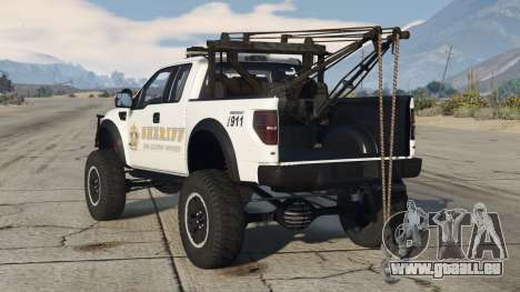 Ford F-150 Raptor Lifted Towtruck Desert Storm