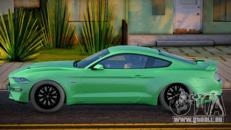 Ford Mustang GT Green für GTA San Andreas