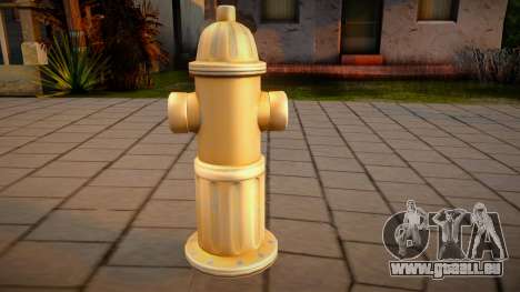 HD Fire Hydrant für GTA San Andreas