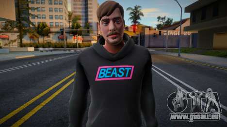 Mr Beast Skin für GTA San Andreas