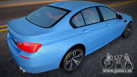 BMW M5 F10 STOCK Re-styling für GTA San Andreas