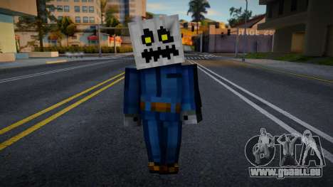 Minecraft Story - White Pumpkin MS für GTA San Andreas