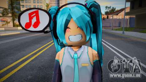 Roblox Hatsune Miku pour GTA San Andreas