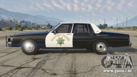 Chevrolet Caprice California Highway Patrol 1990