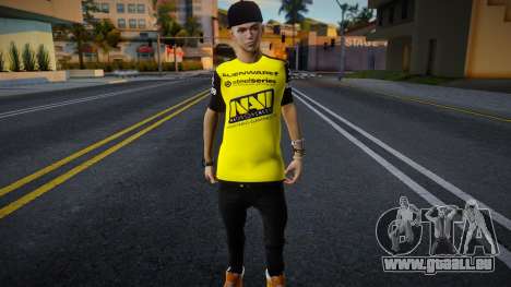 Navi gaming boy für GTA San Andreas