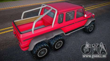 Mercedes-Benz G63 AMG 6x6 Jobo pour GTA San Andreas