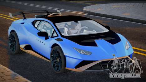 Lamborghini Huracan STO 2021 Blue für GTA San Andreas