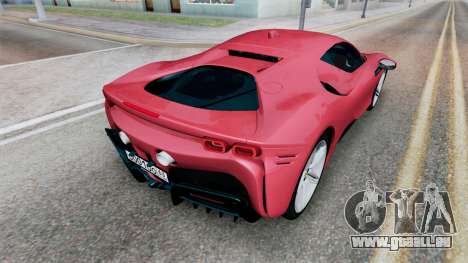 Ferrari SF90 Stradale (F173) Brick Red pour GTA San Andreas