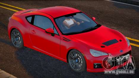 Subaru BRZ Red für GTA San Andreas