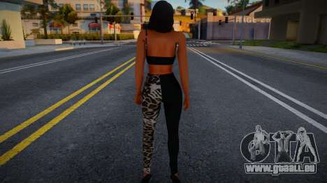 Sexy Brunette Girl v2 pour GTA San Andreas