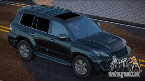 Lexus LX 570 INVADER Black pour GTA San Andreas