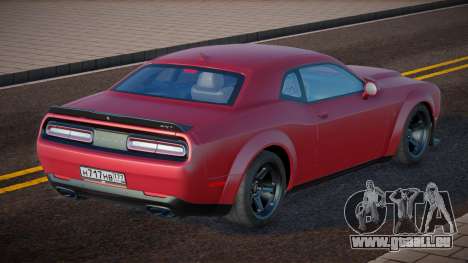 Dodge Challenger SRT Demon Jobo pour GTA San Andreas