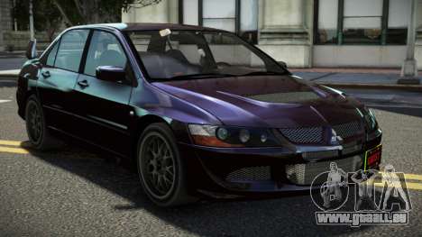 Mitsubishi Lancer Evolution VIII MR V1.2 pour GTA 4