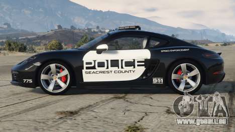 Porsche 718 Cayman S Seacrest County Police