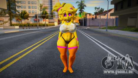 Chica The Chicken FNAF Normal Face pour GTA San Andreas