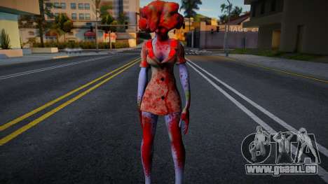 Enfermera Combinada De Silent Hill Con Chasquead pour GTA San Andreas
