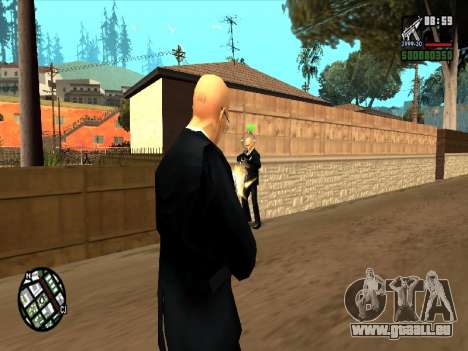 Agent 17 de Hitman 2: Silent Assassin pour GTA San Andreas