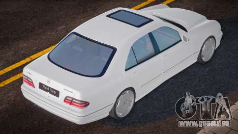 Mercedes-Benz E55 AMG (W210) White pour GTA San Andreas