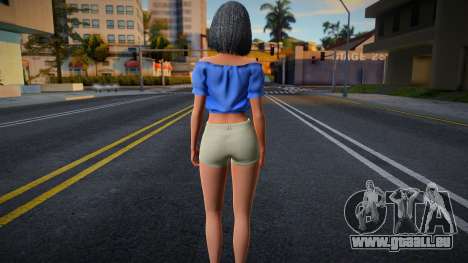 Yuan Denim Shorts pour GTA San Andreas