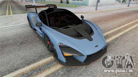 McLaren Senna Shadow Blue für GTA San Andreas