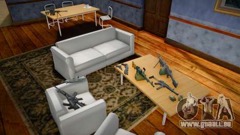 Strapped Up Living Room pour GTA San Andreas