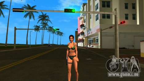 Lara Croft Camo Bikini pour GTA Vice City