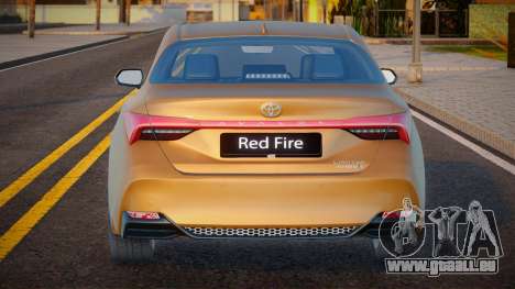 Toyota Avalon Red Fire pour GTA San Andreas