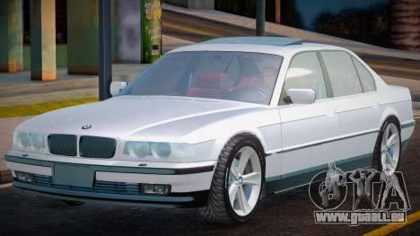 BMW L7 E38 White für GTA San Andreas