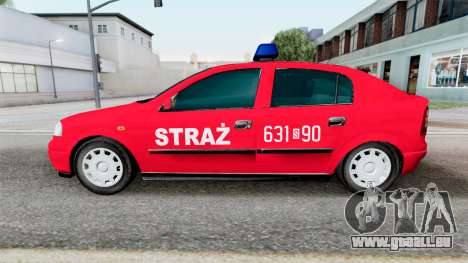 Opel Astra 5-door Straz (G) für GTA San Andreas