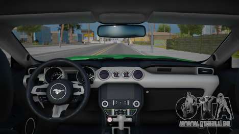 Ford Mustang GT Green pour GTA San Andreas