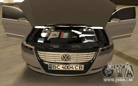 Volkswagen Passat B6 TDI (Vagon) pour GTA San Andreas
