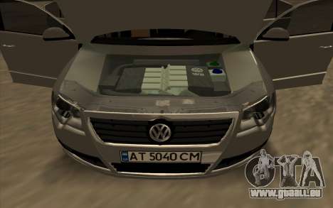 Volkswagen Passat B6 TDI (Sedan) pour GTA San Andreas