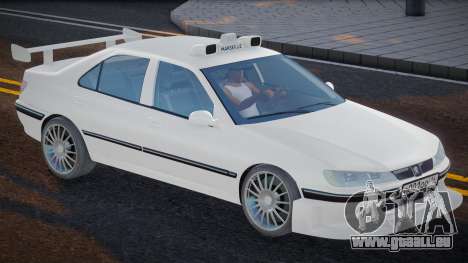 Peugeot 406 Taxi R Plate für GTA San Andreas