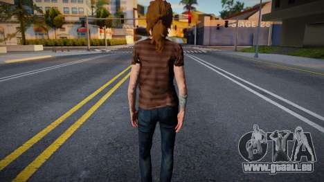 Skin de Ellie del Prologo de The Last of Us 2 für GTA San Andreas