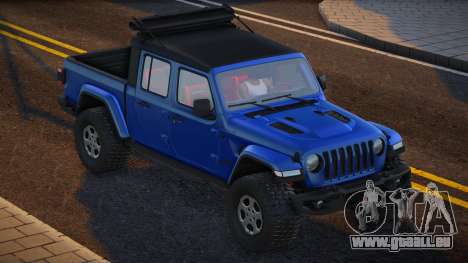 Jeep Gladiator Rubicon 2021 Blue für GTA San Andreas