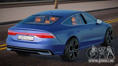 Audi A7 2018 Evil pour GTA San Andreas